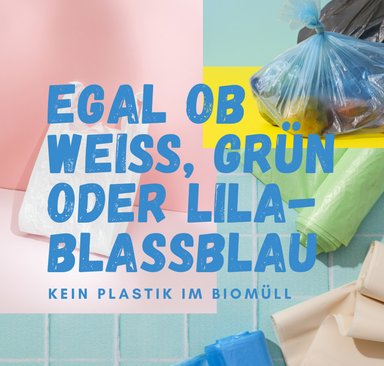 Egal ob weiß, grün oder lila-blassblau